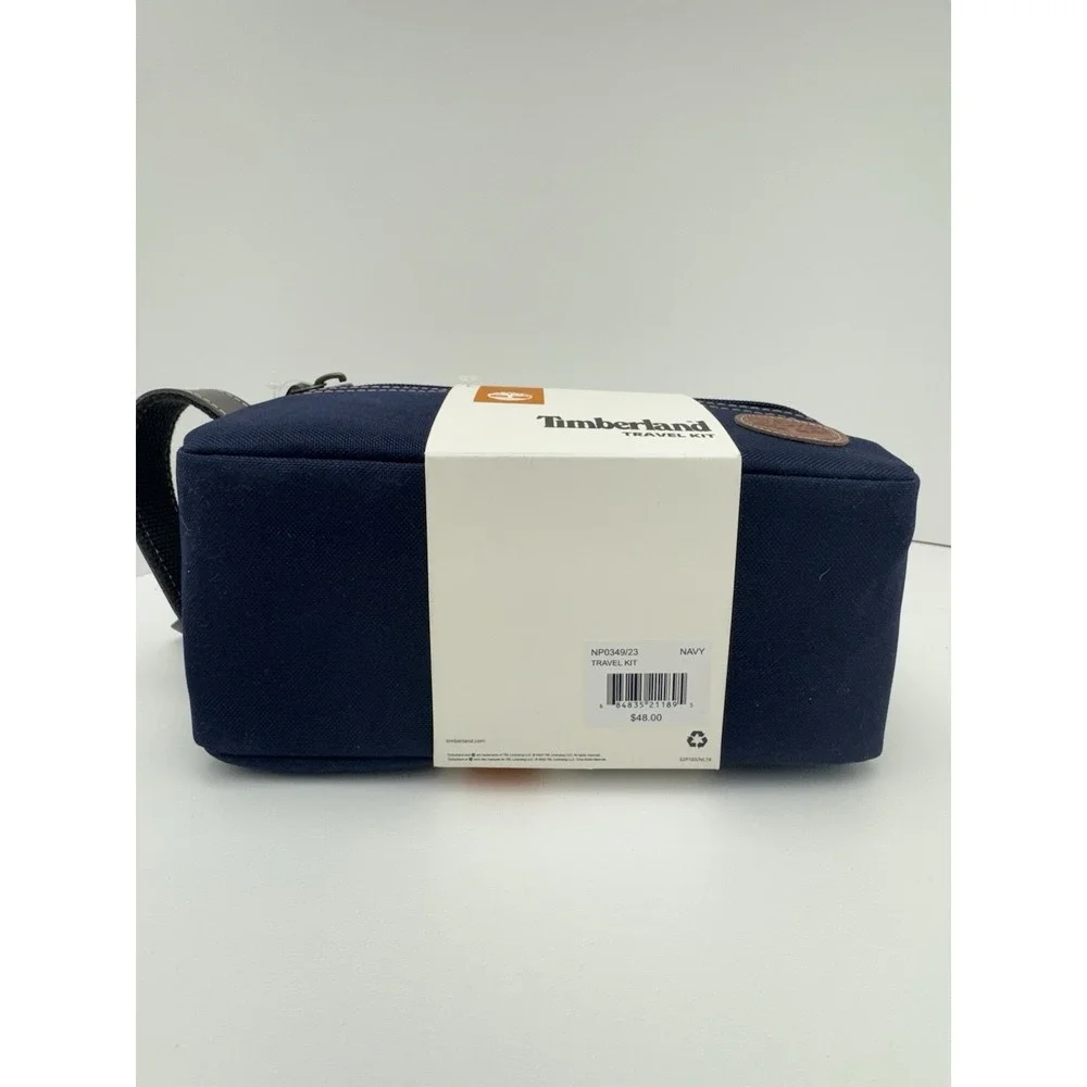 Timberland Men Travel Kit Core Canvas Navy Blue